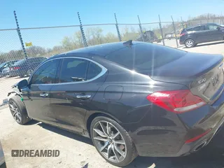 2019 Genesis G70 Advanced z VIN KMTG54LE3KU017600, wystawiony jako IAAI lot #42207355 z przebiegiem 58 407 mil mil oraz . Historia ofert i sprzedaży dostępna na DreamBid. Obrazek 14.