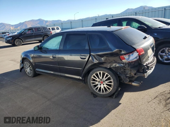 2008 Audi A3 with VIN WAUNF78PX8A179763, listed as a Copart auction lot 77011614 with 194,358 mi miles and Salvage Title. Bid and sale history available at carsss.com. Image 2.