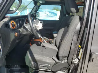 2021 Jeep Gladiator Overland z VIN 1C6HJTFG0ML574762, wystawiony jako Copart lot #54728225 z przebiegiem 32 284 mil mil oraz Szkoda całkowita • Salvage title. Historia ofert i sprzedaży dostępna na DreamBid. Obrazek 7.