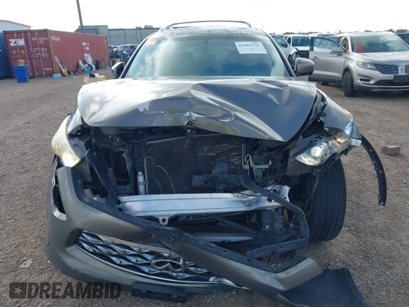 2010 Infiniti FX with VIN JN8AS1MW0AM856299, listed as a IAAI auction lot 42585732 with 74,415 mi miles and . Bid and sale history available at DreamBid. Image 12.