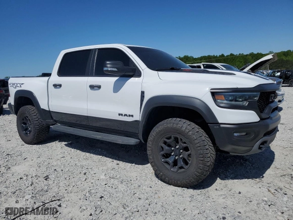 2021 Ram 1500 TRX with VIN 1C6SRFU99MN756338, listed as a Copart auction lot 53428025 with 17,086 mi miles and Salvage Title. Bid and sale history available at carsss.com. Image 4.