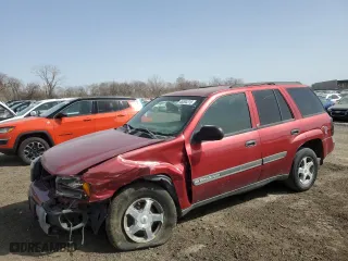 2002 Chevrolet TrailBlazer LS with VIN 1GNDT13S422462068, listed as a Copart auction lot 46504315 with 234,984 mi miles and Salvage Title. Bid and sale history available at carsss.com. Image 1.