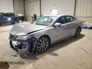 2015 Acura TLX V6 Tech with VIN 19UUB3F55FA001746, listed as a Copart auction lot 53437505 with 119,686 mi miles and Salvage Title. Bid and sale history available at carsss.com. Image 1.