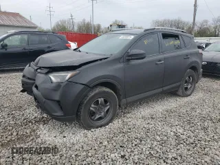 2017 Toyota RAV4 LE с VIN 2T3BFREV1HW616877, выставлен на аукционе Copart как лот 46058075 с пробегом 66 956 миль миль и Списание • Salvage title. История ставок и продаж доступна на DreamBid. Изображение 1.