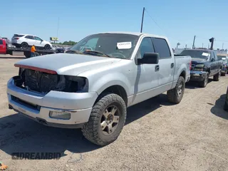 2004 Ford F-150 XLT with VIN 1FTRW14W24KC51607, listed as a IAAI auction lot 42015269 with 1 mi miles. Bid and sale history available at carsss.com. Image 2.