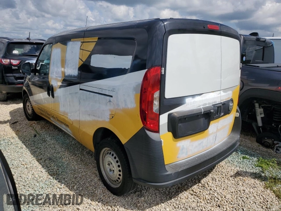 2019 Ram ProMaster City Cargo Tradesman with VIN ZFBHRFAB2K6M68262, listed as a Copart auction lot 70468304 with 62,140 mi miles and Non Repairable. Bid and sale history available at DreamBid. Image 2.