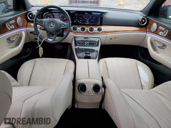 2018 Mercedes-Benz E with VIN WDDZF4KB5JA387867, listed as a Copart auction lot 50929855 with 101,128 mi miles and Salvage Title. Bid and sale history available at carsss.com. Image 10.