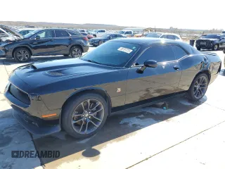 2020 Dodge Challenger R/T Scat Pack 50th Anniversary z VIN 2C3CDZFJ2LH198428, wystawiony jako Copart lot #88787225 z przebiegiem 79 285 mil mil oraz Szkoda całkowita • Salvage title. Historia ofert i sprzedaży dostępna na DreamBid. Obrazek 1.