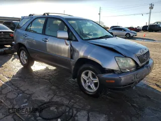 2002 Lexus RX 300 with VIN JTJHF10U920290104, listed as a Copart auction lot 87077024 with 182,359 mi miles and Salvage Title. Bid and sale history available at carsss.com. Image 4.