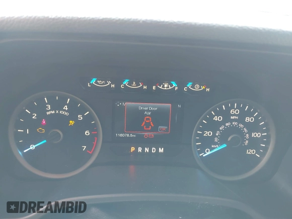 2017 Ford F-150 XL with VIN 1FTFW1EG6HKE03209, listed as a IAAI auction lot 41672184 with 116,078 mi miles. Bid and sale history available at carsss.com. Image 7.