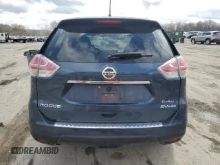 2015 Nissan Rogue S with VIN KNMAT2MVXFP578751, listed as a Copart auction lot 50409875 with 174,142 mi miles and Salvage Title. Bid and sale history available at carsss.com. Image 6.