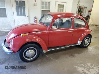 1971 Volkswagen Beetle with VIN 1112769195, listed as a Copart auction lot 79257574 with 74,736 mi miles and Clean Title. Bid and sale history available at DreamBid. Image 1.
