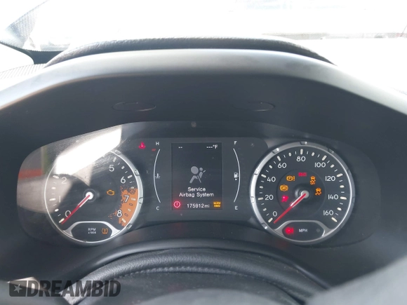2017 Jeep Renegade Latitude with VIN ZACCJBBB8HPG59308, listed as a IAAI auction lot 42058141 with 175,912 mi miles and . Bid and sale history available at DreamBid. Image 7.