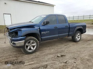 2006 Dodge 1500 SLT with VIN 1D7HU18206J168250, listed as a Copart auction lot 51162415 with 150,646 mi miles and Clean Title. Bid and sale history available at carsss.com. Image 1.