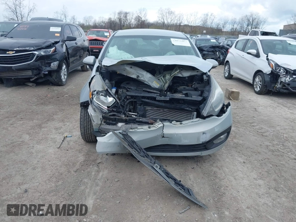 2014 Kia Rio EX with VIN KNADN4A36E6338670, listed as a IAAI auction lot 42035501 with 166,561 mi miles. Bid and sale history available at carsss.com. Image 12.