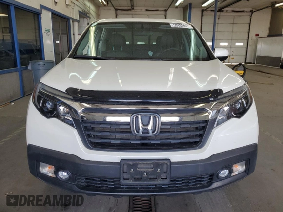 2019 Honda Ridgeline RTL with VIN 5FPYK3F52KB035040, listed as a Copart auction lot 58438815 with 35,635 mi miles and Salvage title. Bid and sale history available at DreamBid. Image 5.