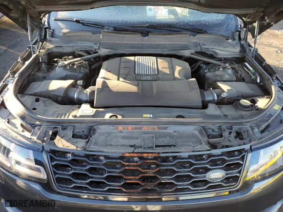 2018 Land Rover Range Rover Sport Autobiography with VIN SALWV2RE6JA809450, listed as a Copart auction lot 89003085 with 56,487 mi miles and Salvage Title. Bid and sale history available at carsss.com. Image 11.