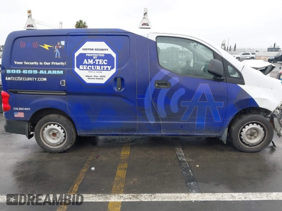 2019 Nissan NV200 SV with VIN 3N6CM0KN6KK694549, listed as a IAAI auction lot 41916224 with 99,321 mi miles and . Bid and sale history available at DreamBid. Image 13.