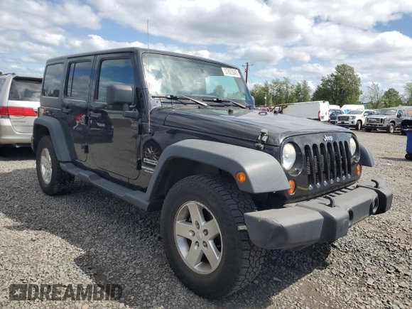 2013 Jeep Wrangler Unlimited Sport z VIN 1C4HJWDG2DL698061, wystawiony jako Copart lot #57823945 z przebiegiem 144 558 mil mil oraz Czysty tytuł • Clean title. Historia ofert i sprzedaży dostępna na DreamBid. Obrazek 4.