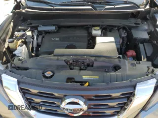 2018 Nissan Pathfinder SV z VIN 5N1DR2MM7JC673380, wystawiony jako Copart lot #52621935 z przebiegiem 101 334 mil mil oraz Szkoda całkowita • Salvage title. Historia ofert i sprzedaży dostępna na DreamBid. Obrazek 13.