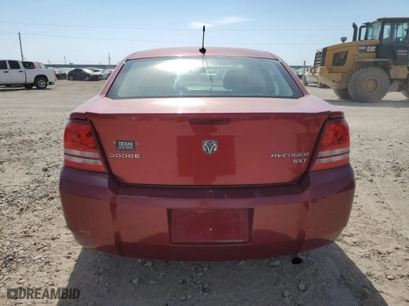 2010 Dodge Avenger SXT with VIN 1B3CC4FB5AN117518, listed as a Copart auction lot 76736794 with 233,117 mi miles and Salvage Title. Bid and sale history available at carsss.com. Image 6.
