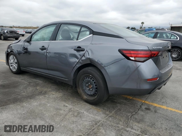 2024 Nissan Sentra S z VIN 3N1AB8BV6RY268417, wystawiony jako Copart lot #55826095 z przebiegiem 11 353 mil mil oraz Szkoda całkowita • Salvage title. Historia ofert i sprzedaży dostępna na DreamBid. Obrazek 2.