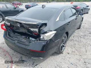 2019 Honda Accord Sport with VIN 1HGCV1F33KA158689, listed as a IAAI auction lot 41967106 with 64,623 mi miles and . Bid and sale history available at DreamBid. Image 4.
