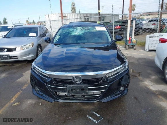 2021 Honda Accord Sedan Touring with VIN 1HGCV2F96MA032422, listed as a IAAI auction lot 41538688 with NaN miles. Bid and sale history available at carsss.com. Image 12.