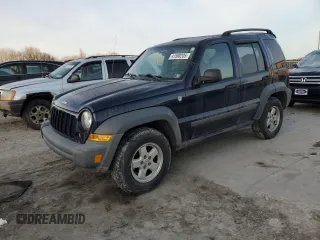 2006 Jeep Liberty Sport with VIN 1J4GL48K06W112557, listed as a Copart auction lot 41590205 with 130,242 mi miles and Salvage Title. Bid and sale history available at carsss.com. Image 1.