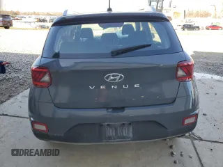 2024 Hyundai Venue Limited with VIN KMHRC8A38RU311652, listed as a Copart auction lot 46458545 with 14,272 mi miles and Salvage Title. Bid and sale history available at DreamBid. Image 6.