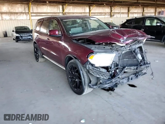 2020 Dodge Durango SXT with VIN 1C4RDHAGXLC352818, listed as a Copart auction lot 58450165 with Not provided miles and Salvage title. Bid and sale history available at DreamBid. Image 15.