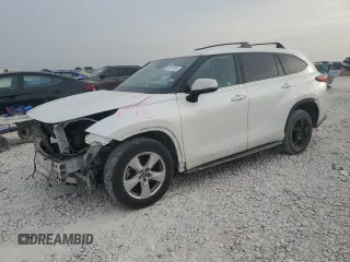 2020 Toyota Highlander LE z VIN 5TDZZRAHXLS027648, wystawiony jako Copart lot #53491155 z przebiegiem 92 710 mil mil oraz Szkoda całkowita • Salvage title. Historia ofert i sprzedaży dostępna na DreamBid. Obrazek 1.