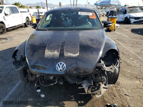 2012 Volkswagen Beetle 2.0T Turbo w/Sun/Sound PZEV with VIN 3VWVA7AT4CM621261, listed as a Copart auction lot 84747404 with 106,760 mi miles and Salvage Title. Bid and sale history available at carsss.com. Image 5.