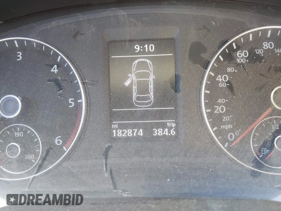 2013 Volkswagen Passat SE с VIN 1VWBN7A39DC129965, выставлен на аукционе IAAI как лот 42302910 с пробегом 182 874 миль миль и . История ставок и продаж доступна на DreamBid. Изображение 7.