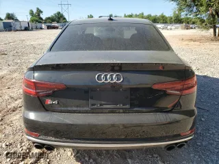 2018 Audi S4 Premium Plus with VIN WAUB4AF48JA026836, listed as a Copart auction lot 62691593 with 0 mi miles. Bid and sale history available at carsss.com. Image 6.