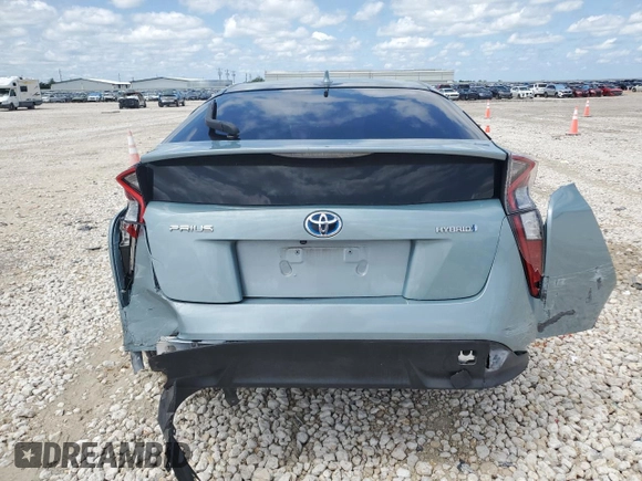 2017 Toyota Prius Two with VIN JTDKARFU5H3536196, listed as a Copart auction lot 53758985 with 116,757 mi miles and Salvage Title. Bid and sale history available at DreamBid. Image 6.
