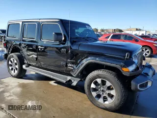 2022 Jeep Wrangler Unlimited Sahara with VIN 1C4HJXEN5NW145438, listed as a Copart auction lot 84207384 with 38,964 mi miles and Non repairable. Bid and sale history available at DreamBid. Image 4.