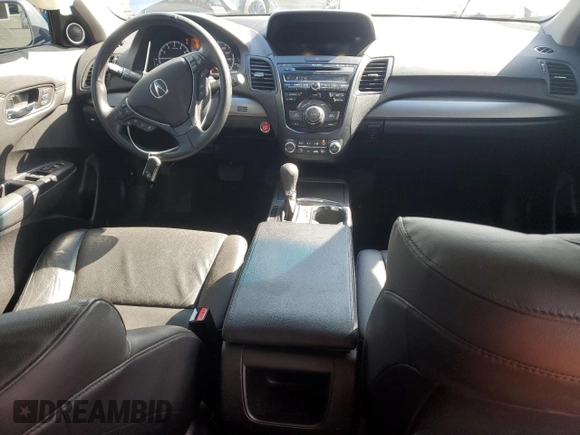 2015 Acura RDX Tech Pkg with VIN 5J8TB4H51FL011998, listed as a Copart auction lot 49601635 with 68,374 mi miles and Salvage Title. Bid and sale history available at carsss.com. Image 8.
