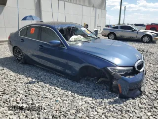 2021 BMW 3 Series 330i with VIN 3MW5R1J06M8B56990, listed as a Copart auction lot 50952045 with 0 mi miles and Clean Title. Bid and sale history available at carsss.com. Image 4.