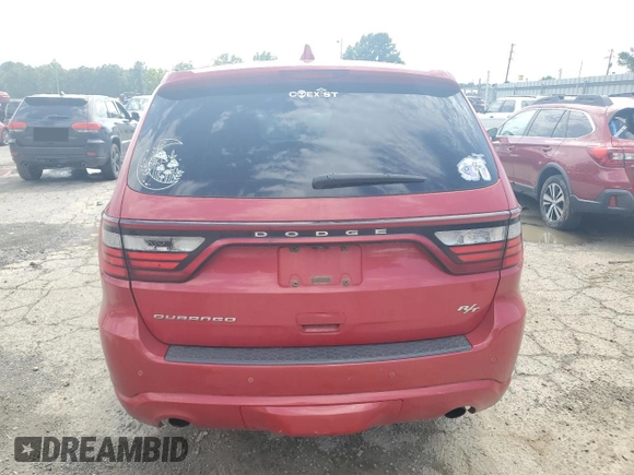 2016 Dodge Durango R/T with VIN 1C4SDHCT3GC315143, listed as a Copart auction lot 56103585 with 138,480 mi miles and Salvage title. Bid and sale history available at DreamBid. Image 6.