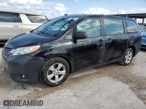 2017 Toyota Sienna L with VIN 5TDZZ3DC0HS860346, listed as a Copart auction lot 47974115 with 215,599 mi miles and Clean Title. Bid and sale history available at DreamBid. Image 1.