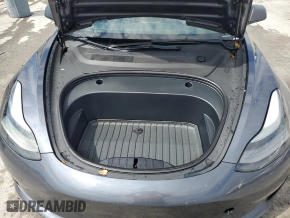 2023 Tesla Model 3 с VIN 5YJ3E1EA7PF449077, выставлен на аукционе Copart как лот 56821975 с пробегом 42 037 миль миль и Списание • Salvage title. История ставок и продаж доступна на DreamBid. Изображение 11.