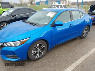 2021 Nissan Sentra SV with VIN 3N1AB8CV5MY313211, listed as a IAAI auction lot 41877064 with 52,621 mi miles and . Bid and sale history available at DreamBid. Image 17.