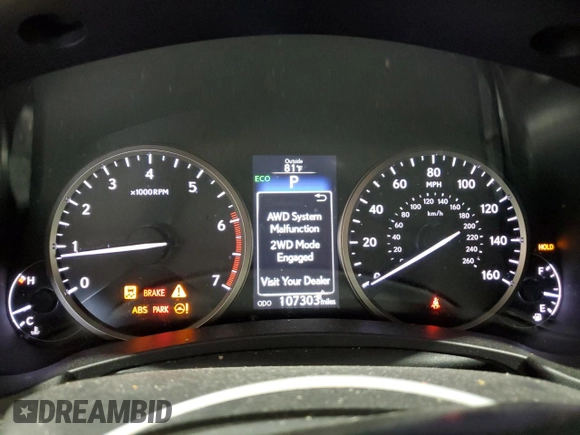 2016 Lexus NX 200t z VIN JTJBARBZ3G2066446, wystawiony jako Copart lot #58784285 z przebiegiem 107 303 mil mil oraz Szkody całkowita. Historia ofert i sprzedaży dostępna na DreamBid. Obrazek 9.