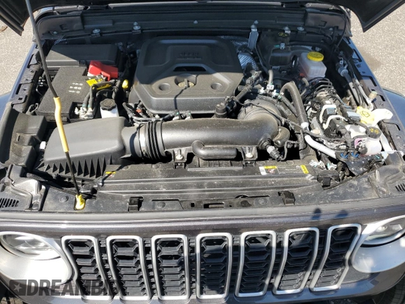2025 Jeep Wrangler Sahara с VIN 1C4PJXEN4SW534448, выставлен на аукционе Copart как лот 57478615 с пробегом 6 613 миль миль и Чистый • Clean title. История ставок и продаж доступна на DreamBid. Изображение 11.
