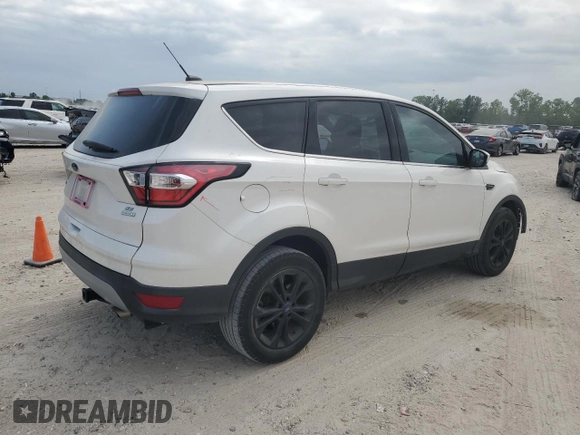 2017 Ford Escape SE with VIN 1FMCU0GD7HUE84050, listed as a Copart auction lot 53466995 with 52,561 mi miles and Clean Title. Bid and sale history available at carsss.com. Image 3.