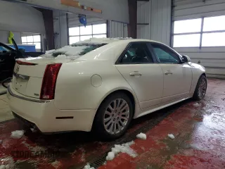 2010 Cadillac CTS Performance with VIN 1G6DL5EV2A0114340, listed as a Copart auction lot 42876755 with 81,760 mi miles and Clean Title. Bid and sale history available at carsss.com. Image 3.
