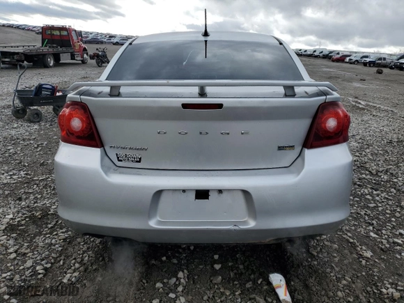 2011 Dodge Avenger Lux with VIN 1B3BD2FG1BN541014, listed as a Copart auction lot 86547864 with 139,294 mi miles and Salvage Title. Bid and sale history available at carsss.com. Image 6.