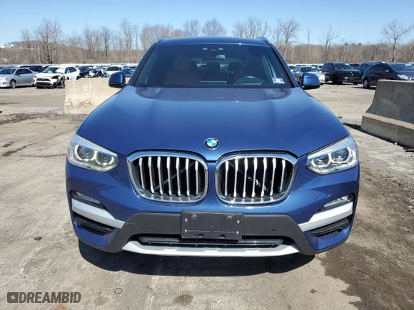 2019 BMW X3 xDrive30i with VIN 5UXTR9C51KLE21615, listed as a Copart auction lot 48917815 with 77,212 mi miles and Salvage Title. Bid and sale history available at carsss.com. Image 5.