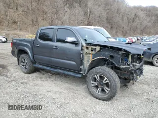 2016 Toyota Tacoma SR with VIN 3TMCZ5ANXGM042547, listed as a Copart auction lot 52010905 with 105,546 mi miles and Salvage Title. Bid and sale history available at carsss.com. Image 4.